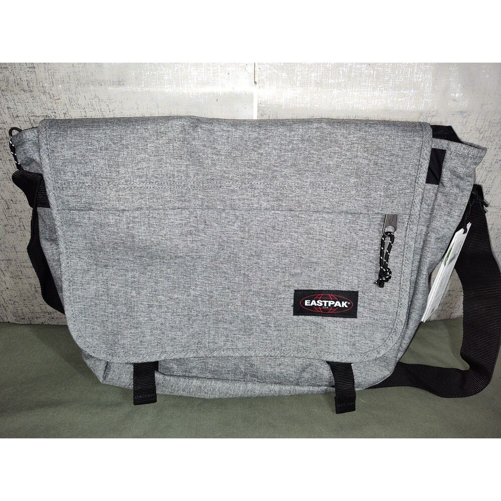 Eastpak Delegate+ Sunday Gray Shoulder Bag NWT